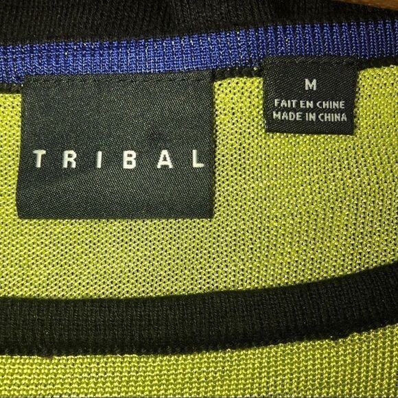 🚨 🆕 Tribal Color Block Longsleeve Top Medium - Picture 3 of 4